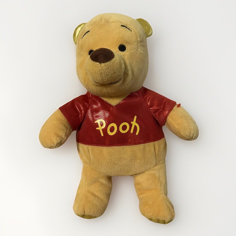 2014 Ty Sparkle Winnie The Pooh‎ Disney Plush Stuffed Animal 12"